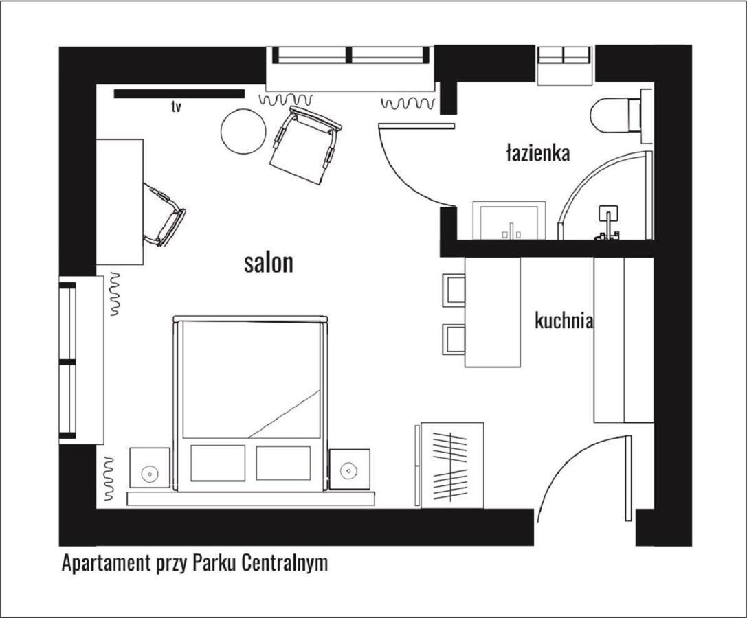 Dk Premium Przy Parku Centralnym Olsztyn  Dış mekan fotoğraf